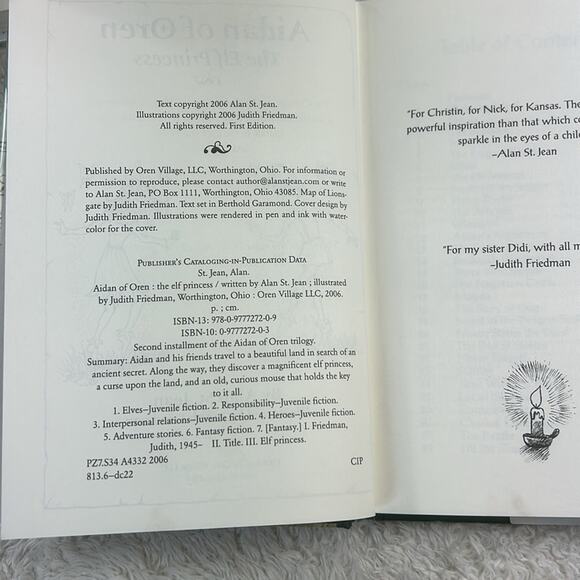 Aidan of Oren Lot of 3 HC good fantasy adventure novels complete set Alan Jean - Picture 5 of 8